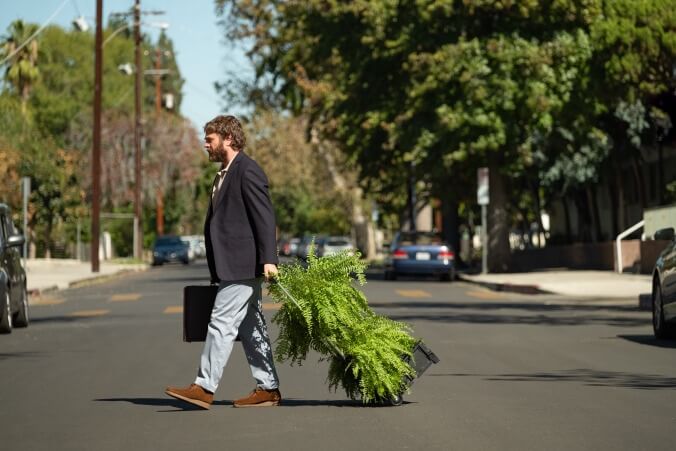 Scott Aukerman and Lauren Lapkus made up the Between Two Ferns movie as they went along