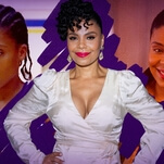 Sanaa Lathan on saving the world, shaving her head, and kissing Urkel