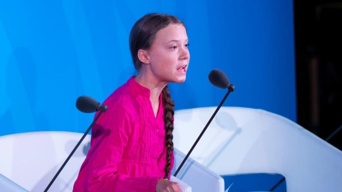 Cap off an incredibly stupid week of people getting mad at a kid with the Greta Thunberg Helpline