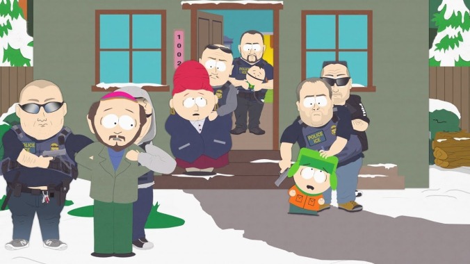 ICE cuffs, separates the Broflovskis in teaser for tonight's South Park premiere