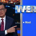 Trump can't stop stealing Stephen Colbert's bits