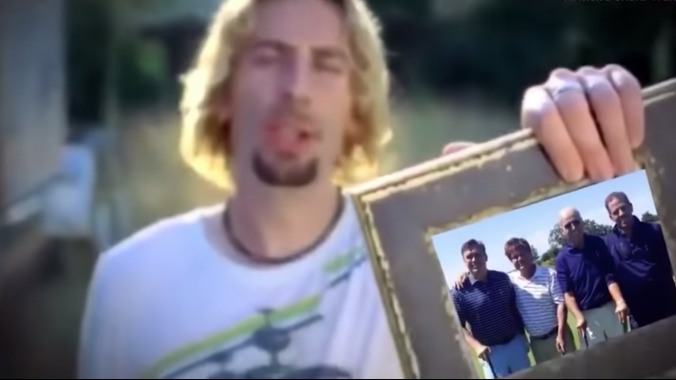 Trump tweeted out a Nickelback meme and Nickelback got Twitter to take it down so thanks, Nickelback