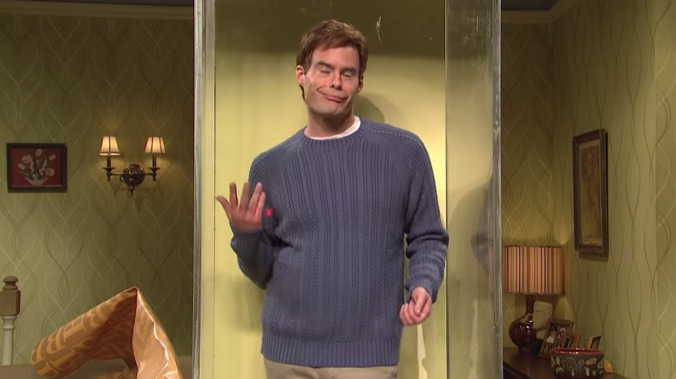 Awkward dudes on the dance floor, the Bill Hader Dancing To meme is for you