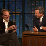 David Harbour and Seth Meyers live-call the Duffer Brothers, still can't find out if Harbour has a job