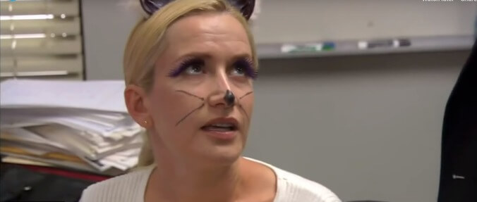 Is The Office's Angela TV's most dominant cat person?