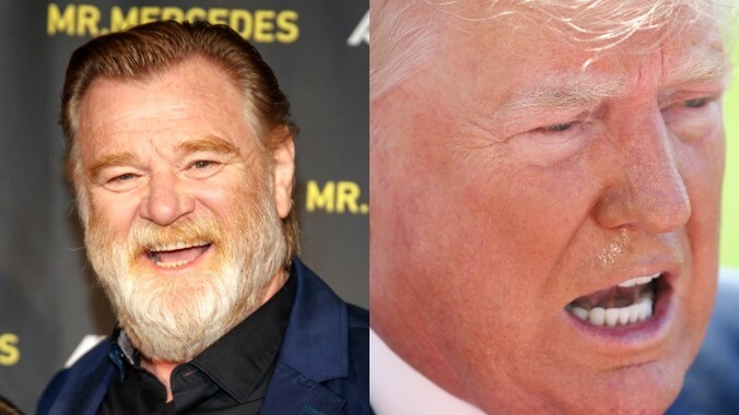 Brendan Gleeson's playing Trump in a miniseries based on James Comey's memoir