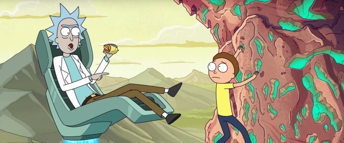 Somewhere within Rick And Morty's chaotic season 4 trailer is a release ...