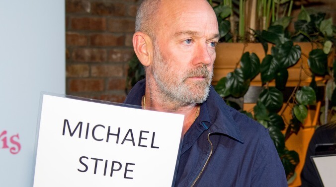 Michael Stipe's first solo track is all about synths, whispers, and climate change activism