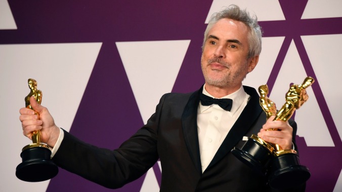 Alfonso Cuarón is taking his Oscars to Apple TV+