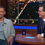 Will Smith tells Stephen Colbert he could kick young Will Smith's ass