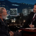 Jeff Bridges won't confirm or deny smoking with Snoop Dogg before his Jimmy Kimmel Live interview