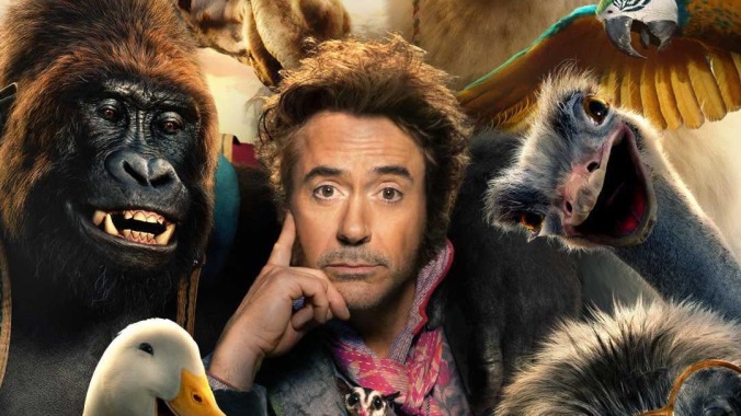 Let's rank the animals of Robert Downey Jr.'s Dolittle poster and trailer