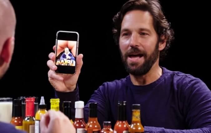 Paul Rudd reveals his greatest talent: Making every photo look like it has a butt