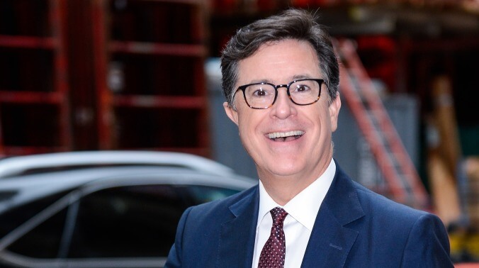 Stephen Colbert gets to stay up late for at least three more years