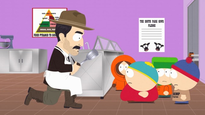 South Park takes on the Impossible Burger, while Cartman and Randy's antics drive another strong episode