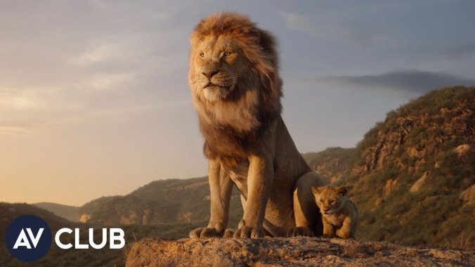 How did Disney use its Animal Kingdom park to create the live-action Lion King?