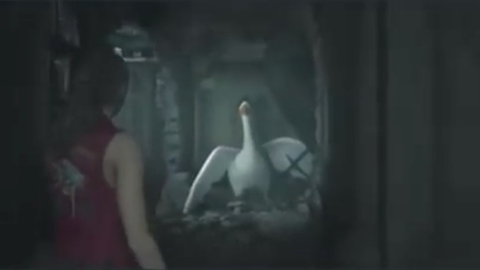 Honk if you're horror-ny: That (untitled) goose is now terrorizing Resident Evil 2