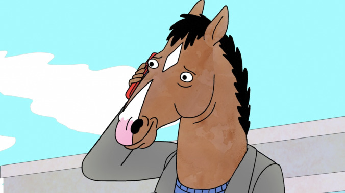 There’s a reason BoJack Horseman holds his phone like that