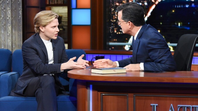 Ronan Farrow tells Stephen Colbert he’s seen the “master list” of Trump dirt buried by the Enquirer