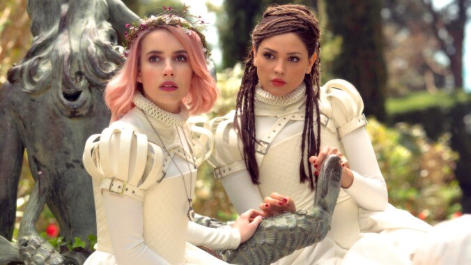 Emma Roberts leads the rich-girl resistance in the exquisite, flimsy YA fantasy Paradise Hills