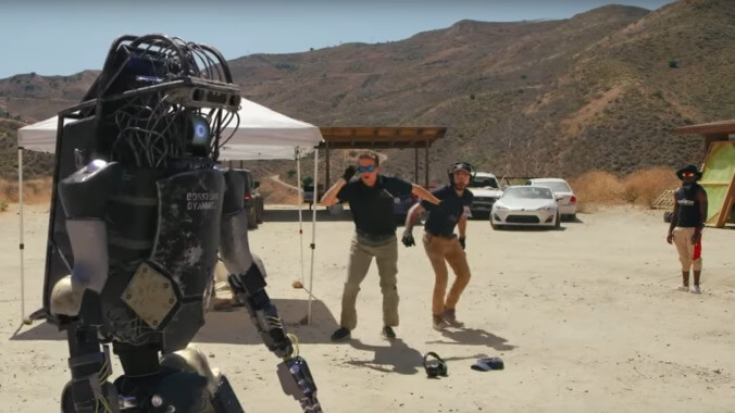 Boston Dynamics parody imagines a robot that finally stops putting up with our abuse