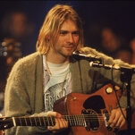 Kurt Cobain's unwashed MTV Unplugged sweater just sold for $334,000