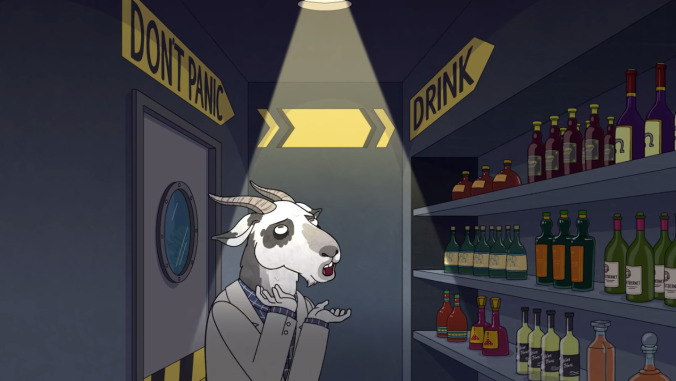 A “Surprise!” party on BoJack Horseman is at its best on the sidelines