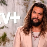 Here's Jason Momoa giving "cookie kisses" to a dang bear