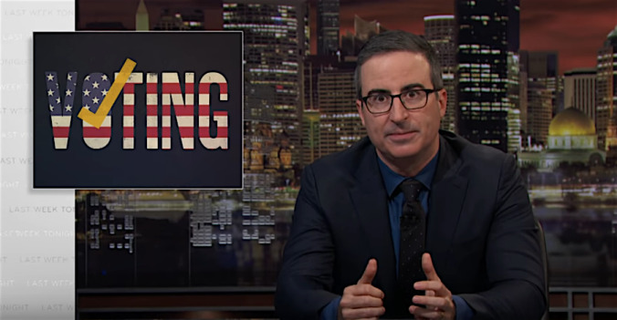 John Oliver shows the GOP doesn’t care if your vote is counted properly, for some reason