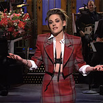 Kristen Stewart hosts another listless SNL, not even an F-bomb to help