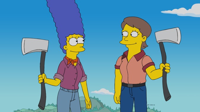 The Simpsons allows Marge some sweetly forgettable self-esteem