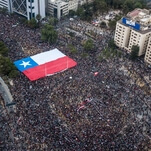 Chilean opera singer under curfew cheered after belting a song of protest from her window