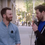 Billy Eichner hits the street with Chris Evans, just happens to run into Paul Rudd