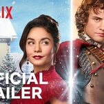 Vanessa Hudgens adds time travel to her Netflix Christmas career with The Knight Before Christmas