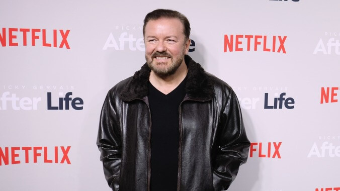 Ricky Gervais will host the Golden Globes… again