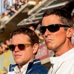 Matt Damon and Christian Bale win one for the dads in the entertaining Ford V Ferrari
