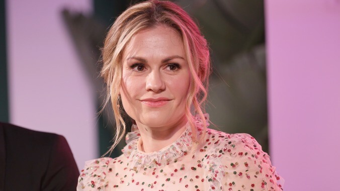 Anna Paquin is really not concerned with her lack of lines in The Irishman