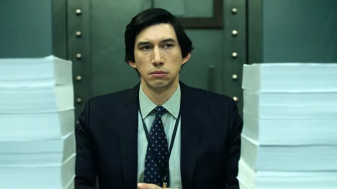 Adam Driver makes congressional oversight exciting in the political drama The Report