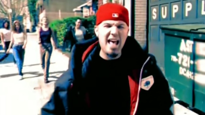 Fred Durst endorses your hatred of Limp Bizkit's "Nookie" by starring in CarMax ad dunking on it