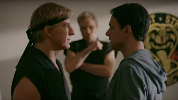 See how Cobra Kai paid tribute to The Karate Kid with this exclusive clip