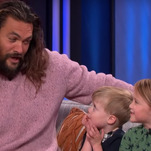 Okay, this is precious: Kelly Clarkson’s kids ask Jason Momoa if he knows Ariel