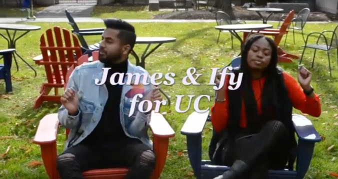 Behold, the world’s greatest student government campaign video