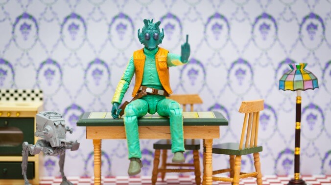 No, the guy who played Greedo doesn't know what "Maclunkey" means either