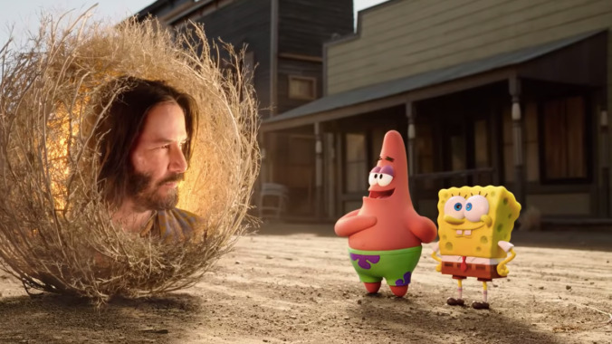 Keanu Reeves is a sage named Sage in the trailer for The SpongeBob Movie: Sponge On The Run