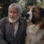 Harrison Ford does most of the growling in the trailer for The Call Of The Wild