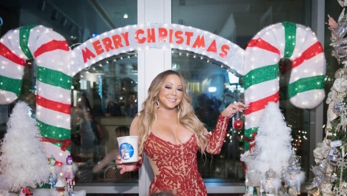 Mariah shares first performance of "All I Want For Christmas Is You" in latest display of seasonal dominance