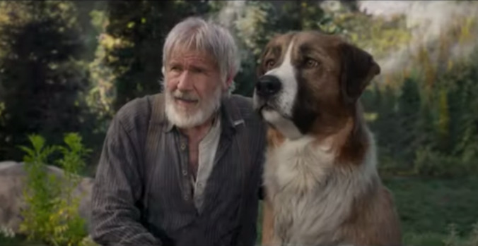 Harrison Ford does most of the growling in the trailer for The Call Of The Wild