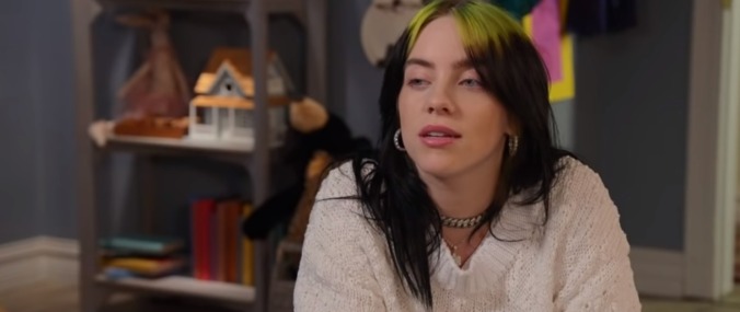 Billie Eilish asked kids, "When we fall asleep, where do we go," and it got creepy