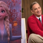 A week before Thanksgiving, Frozen II and the Mr. Rogers movie compete for your family's love