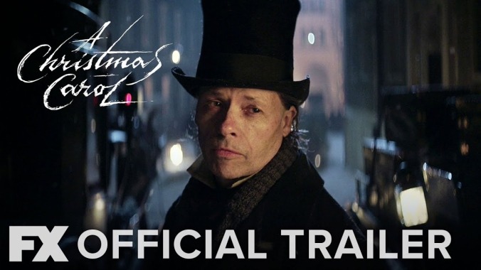 The trailer for FX’s A Christmas Carol shows the darkest side of Scrooge's journey